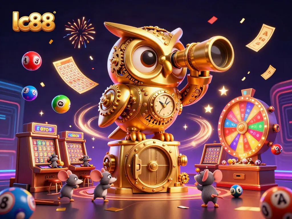 Engage in thrilling gameplay at lc88 with vibrant casino elements showcasing excitement and energy.